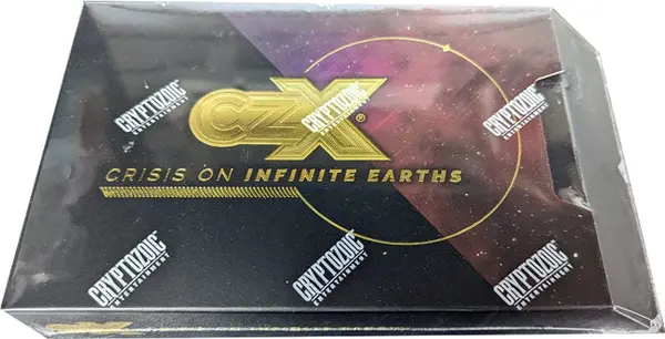 DC Comics Crisis on Infinite Earths CZX Super Premium Card Box