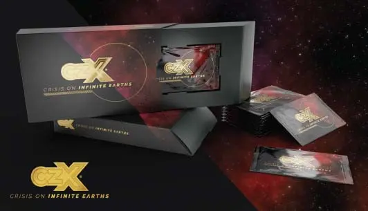 DC Comics Crisis on Infinite Earths CZX Super Premium Card Box