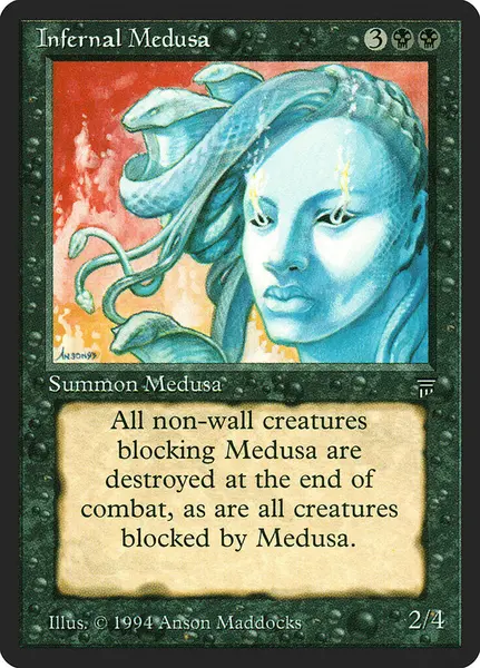 Infernal Medusa [Legends] - Lightly Played