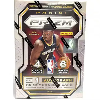 2020 Panini Prizm NBA Blaster box on Fanatics Collect