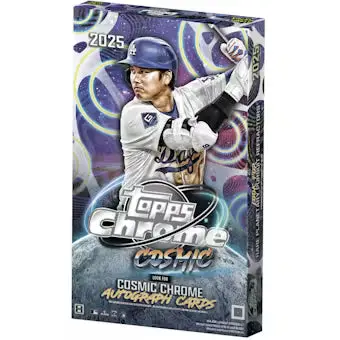 2025 Topps Cosmic Chrome Baseball Hobby Box on Fanatics Collect 2025 Topps Cosmic Chrome Baseball Hobby Box on Fanatics Collect