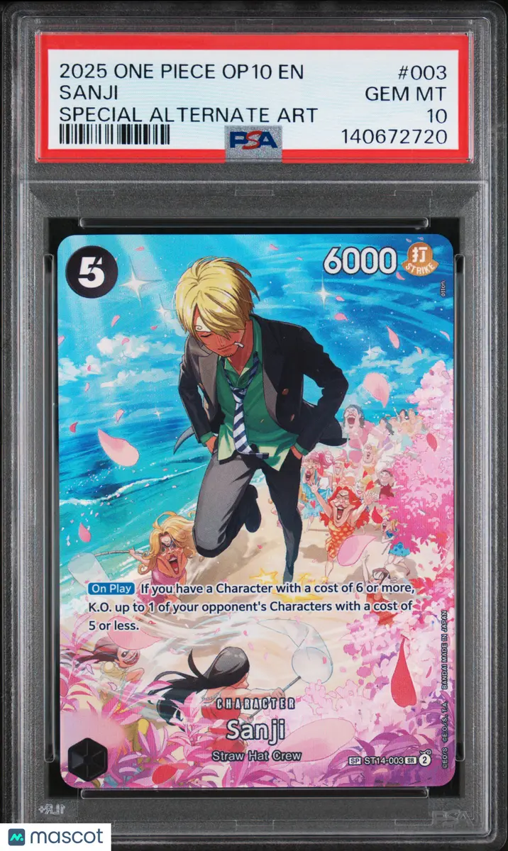 2025 One Piece Op10-Royal Blood Sanji #003 Special Alternate Art