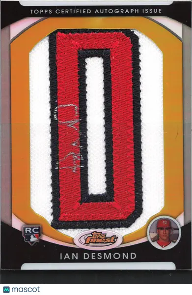 2010 Topps Finest Ian Desmond #164 Refractor