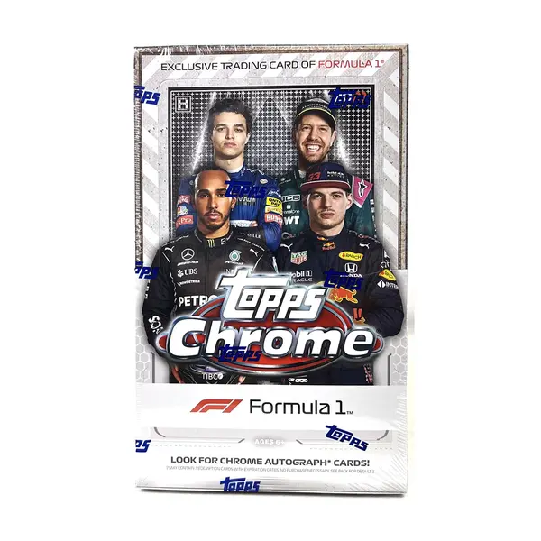 2021 Topps Chrome F1 Formula 1 Racing Hobby Box on Fanatics Collect