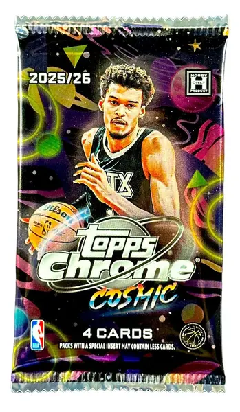 2025/26 Topps Chrome Cosmic Hobby Pack
