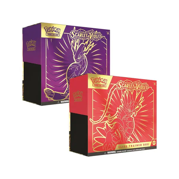 Pokemon Scarlet and Violet Base Elite Trainer Box - Violet