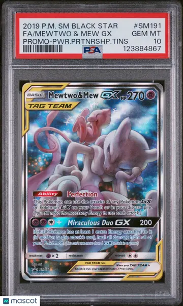 Mewtwo & Mew GX