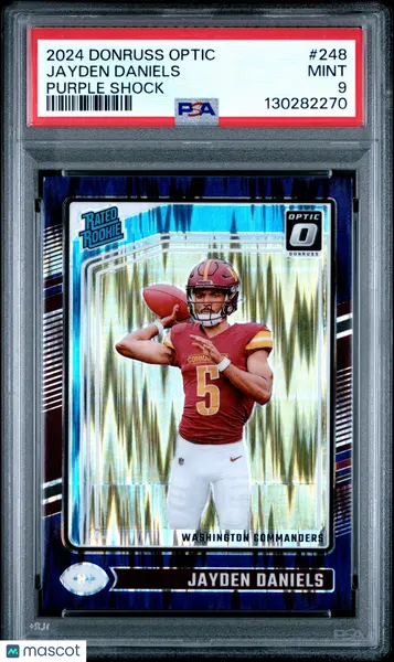 2024 Panini Donruss Optic Jayden Daniels Dragon 248
