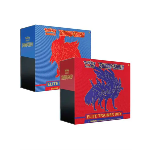 Pokemon Sword and Shield Base Elite Trainer Box - Blue