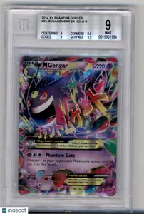 2014 Pokemon Japanese XY Phantom Gate 1st Edition M Gengar EX #34