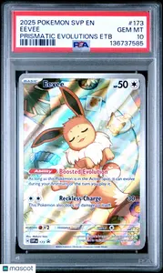 2025 Pokemon SVP EN-SV Black Star Promo Eevee #173 Prismatic Etb