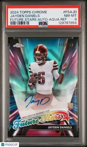 2024 Topps Chrome Future Stars Autographs Jayden Daniels #FSAJD