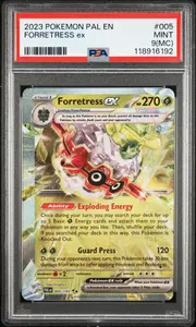2023 Pokemon Pal En-Paldea Evolved Forretress Ex #005 PSA 9