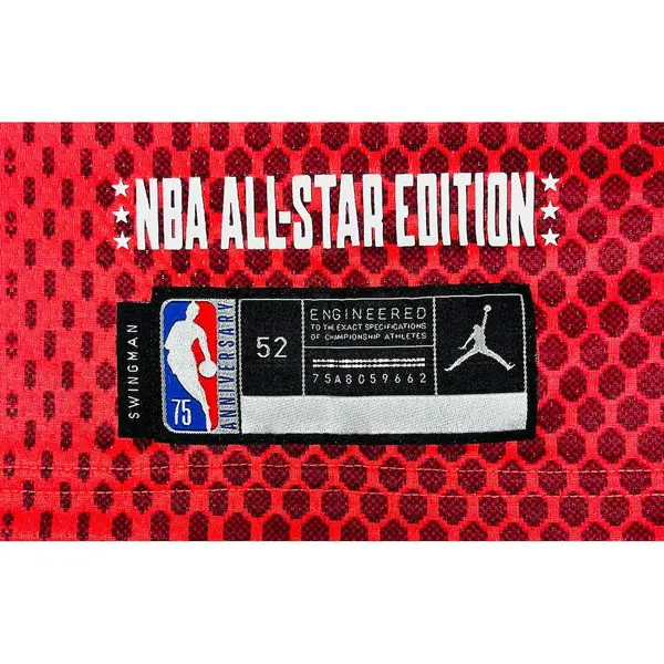 JA MORANT Autographed Memphis Grizzlies 2022 All Star Red Jersey PANINI LE 50