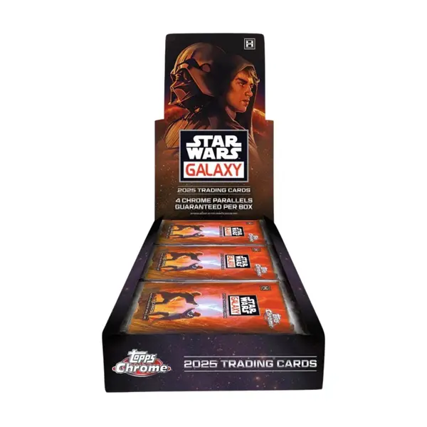 2025 Topps Chrome Galaxy Star Wars Hobby Box on Fanatics Collect
