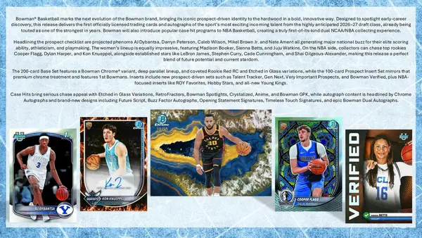 2025/26 Bowman Basketball Mega Box