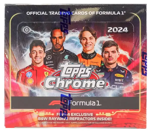 2024 Topps Chrome F1 Formula 1 Qualifying Lap Hobby Box