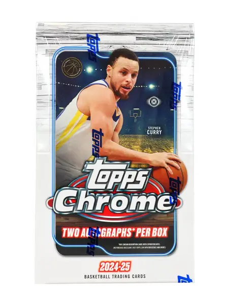 2024/25 Topps Chrome Basketball Hobby 12-Box Case