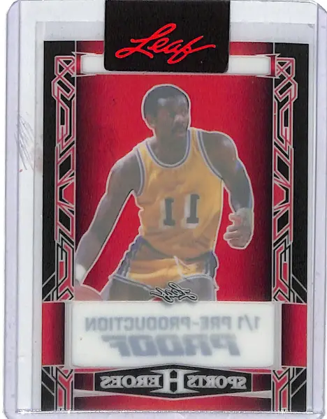 Bob Mcadoo Leaf Sports Heroes Pre-Production Proof #1/1