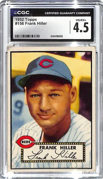 1952 Frank Hiller Topps #156 CGC Very Good 4.5