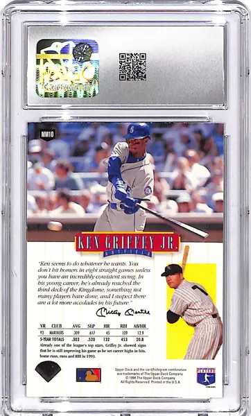 1994 Upper Deck Ken Griffey Jr Mantles Long Shots CGC 8.5 Mariners