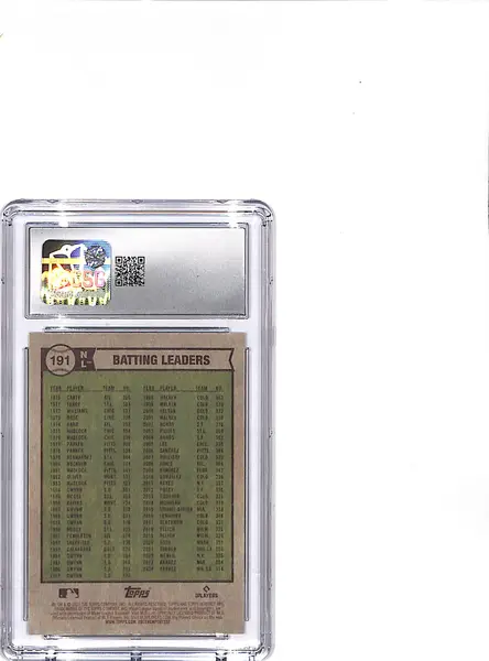 2025 Topps Heritage Shohei Ohtani Luis Arraez Marcell Ozuna #191 CGC 10