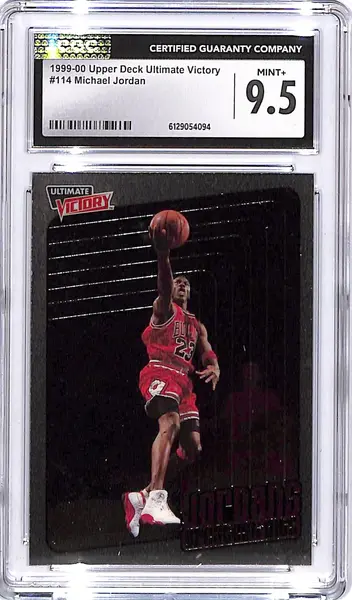 1999-00 Upper Deck Ultimate Victory Michael Jordan #114 CGC 9.5 Bulls