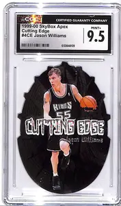1999 Skybox Apex Cutting Edge Warp Tek Jason Kidd /25 #8CE PSA 9