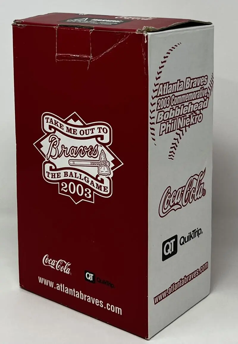 2003 Atlanta Braves Phil Niekro QT Stadium Giveaway Baseball