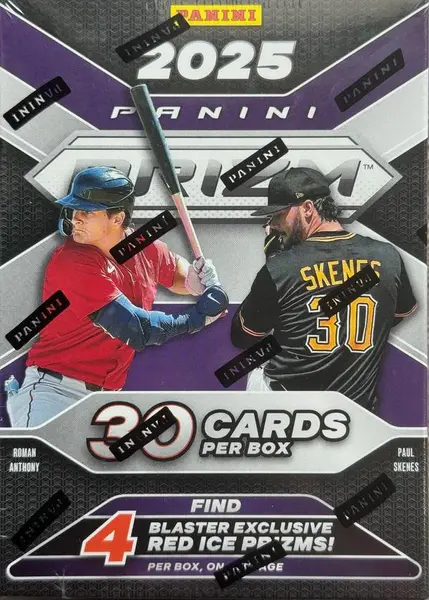 2025 Panini Prizm Baseball Blaster Box - Red Ice
