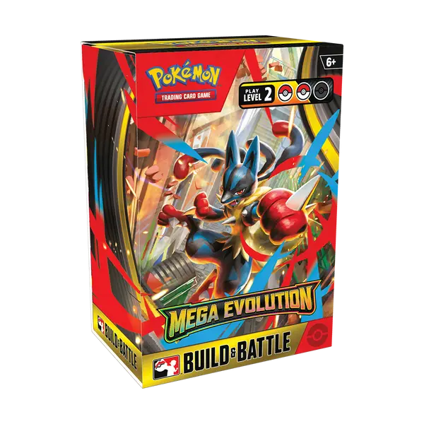 Mega Evolution Build & Battle Pokemon Box