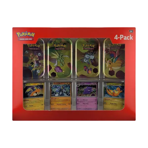 Sam's Club Pokemon Scarlet & Violet 151 Mini Tin 4-pack
