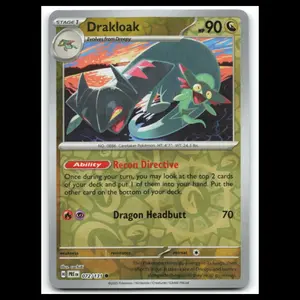 Drakloak #72 2025 Scarlet - Violet Series - Prismatic Evolutions Common Pokemon