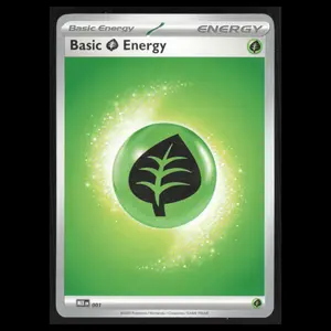 Basic Grass Energy #1 2026 Mega Evolutions Chaos Rising Pokemon Card NM