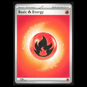 Basic Fire Energy #2 2026 Mega Evolutions Chaos Rising Pokemon Card NM