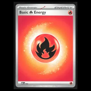 Basic Fire Energy #2 2026 Mega Evolutions Chaos Rising Pokemon Card NM