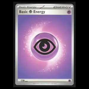 Basic Psychic Energy #5 2026 Pokemon Mega Evolutions Pitch Black  NM