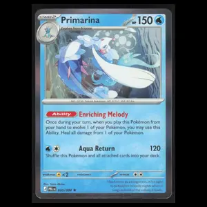 Primarina #020/084 2026 Pokemon Mega Evolutions Pitch Black  NM