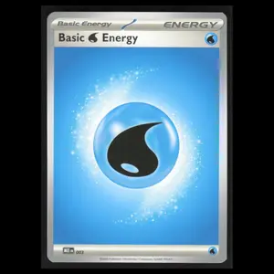 Basic Water Energy #3 2026 Pokemon Mega Evolutions Pitch Black  NM