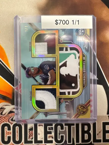 2024 Topps Triple Threads MLB Lourdes Gurriel Jr. MLB All-Star Game Triple Relic 1/1