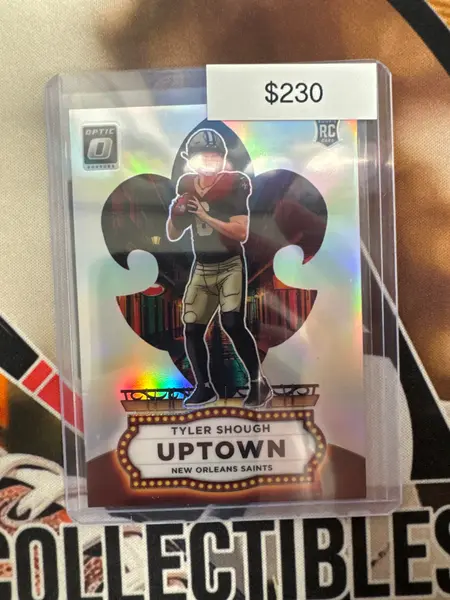 2025 Panini Donruss Optic NFL Tyler Shough Rookie Uptown Prizm
