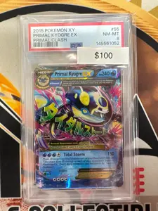 pokemon cards primal kyogre ex Amazon.com: Pokemon Hoenn Collection Box w/Jumbo Mega Primal Kyogre EX + 3  Packs, Code Card, and Pin! : Toys & Games