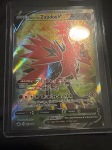 Pokemon Galarian Zapdos V 173/198 Chilling Reign
