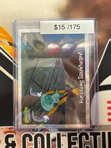 2025 Topps Chrome SpongeBob Squidward's Gallery Superfractor Nolan
