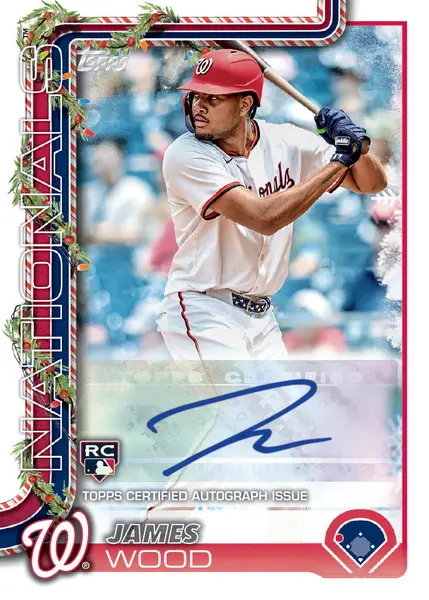 2025 Topps Holiday Baseball MLB Hobby Tin (1 Tin)