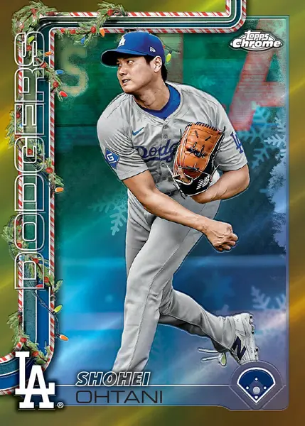 2025 Topps Holiday Baseball MLB Hobby Tin (1 Tin)