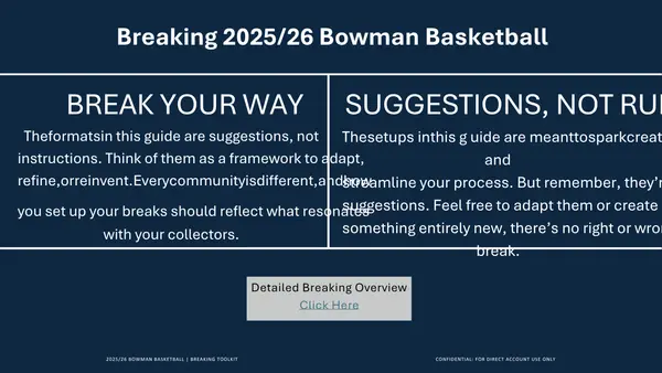 2025-26 Bowman Basketball Jumbo Hobby Box