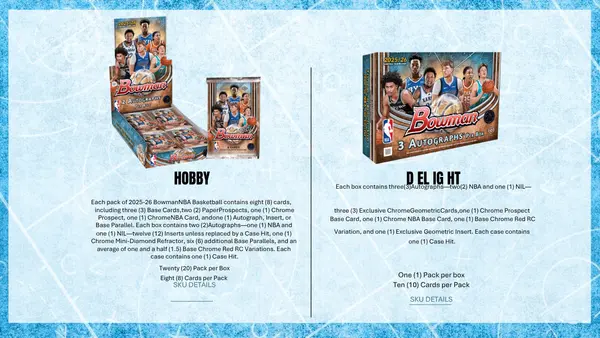 2025-26 Bowman Basketball Hobby Box