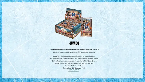 2025-26 Bowman Basketball Hobby Box