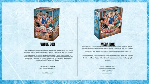 2025-26 Bowman Basketball Hobby Box